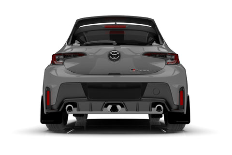 Rally Armor 2023-25 Toyota GR Corolla Black UR Mud Flap Dark Grey Logo