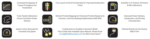 ECU SOFTWARE FEATURES