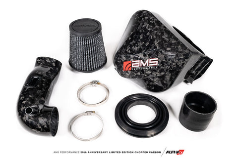 AMS Performance Toyota GR Supra Chopped Carbon Fiber Air Intake - 20th Anniversary Limited Edition