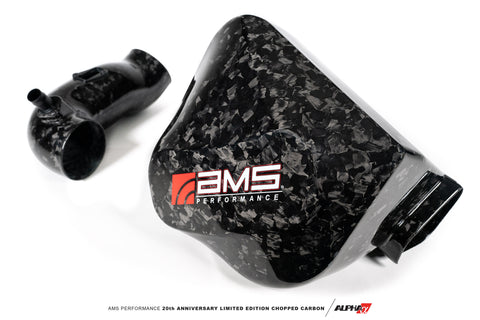 AMS Performance Toyota GR Supra Chopped Carbon Fiber Air Intake - 20th Anniversary Limited Edition