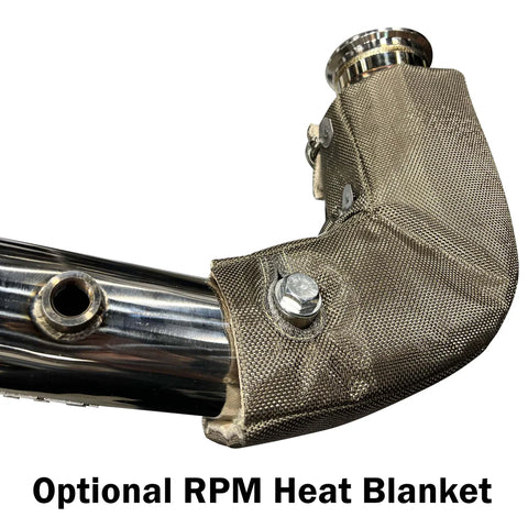 RPM Can-Am X3 TITANIUM TI E-Valve 3" Electronic Dump Valve Exhaust / Mid pipe