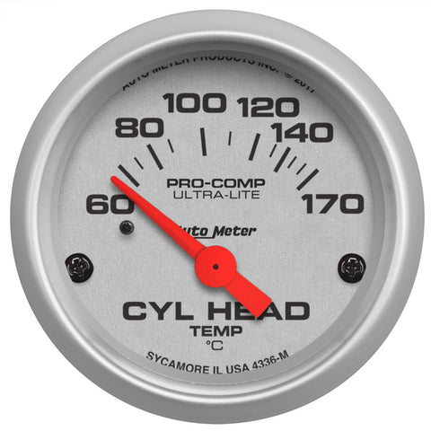 AutoMeter 2-1/16 in. WATER TEMPERATURE, 140-280 Fahrenheit, GS
