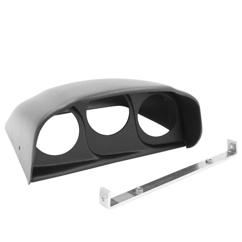 AutoMeter 15020 GAUGE MOUNT, DASH TOP, TRIPLE, 2 1/16", DODGE RAM 03-09