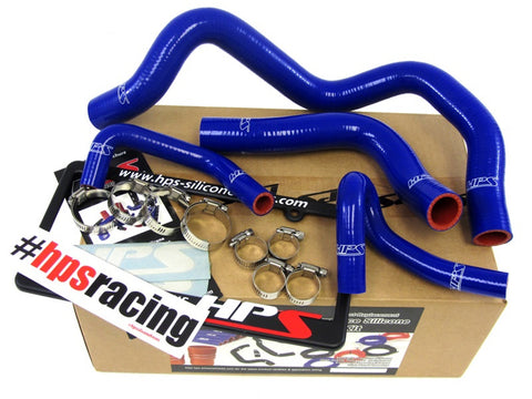 HPS Reinforced Blue Silicone Radiator   Heater Hose Kit Coolant for Mazda 99-05 Miata 1.8L