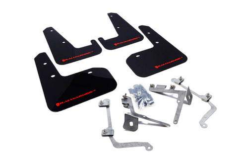 Rally Armor 02-07 Subaru RS/2.5i/WRX/STI (06-07 Wagon Req. Front Flap Mod.) Black Mud Flap BCE Logo