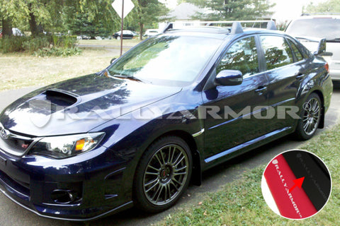 Rally Armor 02-07 Subaru RS/2.5i/WRX/STI (06-07 Wagon Req. Front Flap Mod.) Black Mud Flap BCE Logo