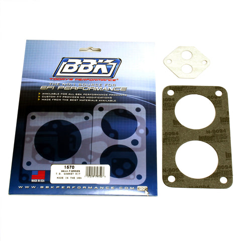 BBK Performance Throttle Body Gasket Kit - Ford F-Series Twin 56Mm For #3501