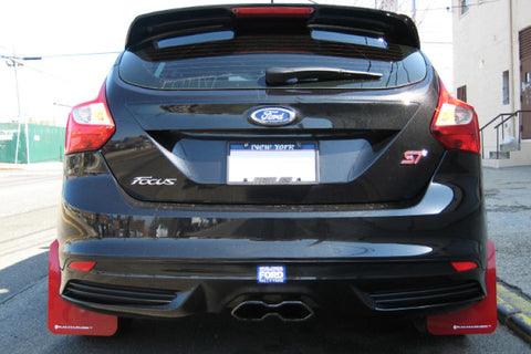 Rally Armor 02-07 Subaru RS/2.5i/WRX/STI (06-07 Wagon Req. Front Flap Mod.) Black Mud Flap BCE Logo