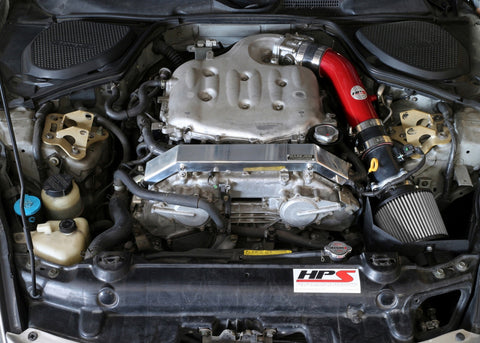 HPS Performance Red Shortram Air Intake Kit for 03-06 Nissan 350Z 3.5L V6