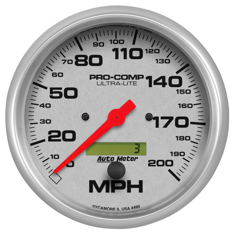 AutoMeter 2-5/8 in. BOOST/VACUUM, 30 IN HG/45 PSI, SPORT-COMP II