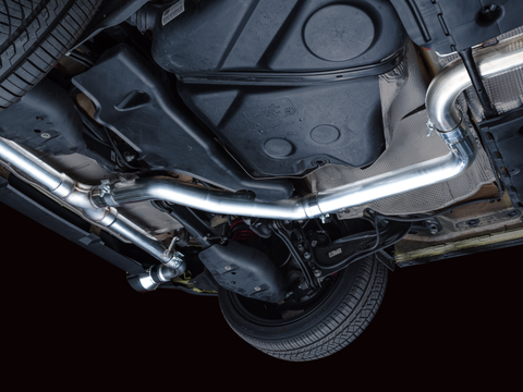AWE 2022 VW GTI MK8 Track Edition Exhaust - Chrome Silver Tips