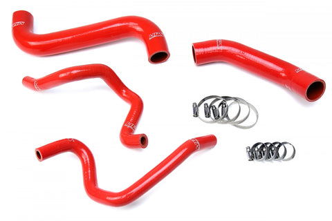 HPS Red Reinforced Silicone Radiator   Heater Hose Kit for Subaru 2003 Impreza 2.5L Non Turbo Left Hand Drive