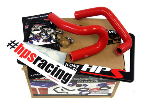 HPS Reinforced Red Silicone Heater Hose Kit Coolant for Mazda 99-05 Miata 1.8L