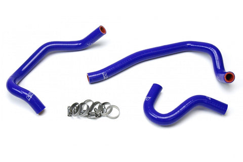 HPS Blue Reinforced Silicone Heater Hose Kit Coolant for Toyota 86-92 Supra MK3 Turbo & NA 7MGE / 7MGTE Left Hand Drive