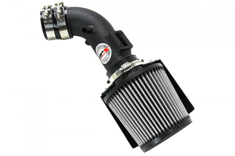 HPS Black Shortram Air Intake Kit Heat Shield Cool Short Ram SRI 827-163WB