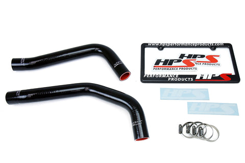 HPS Reinforced Black Silicone Radiator Hose Kit Coolant for Toyota 07-14 FJ Cruiser 4.0L V6