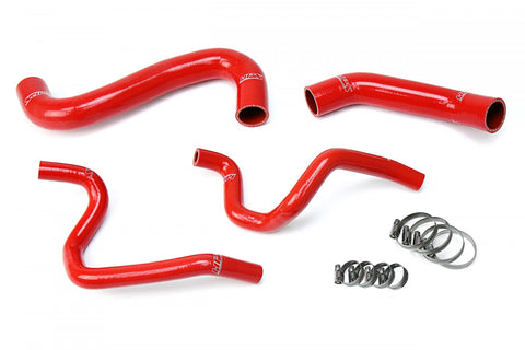 HPS Red Reinforced Silicone Radiator   Heater Hose Kit for Subaru 2002 Impreza 2.5L Non Turbo Left Hand Drive