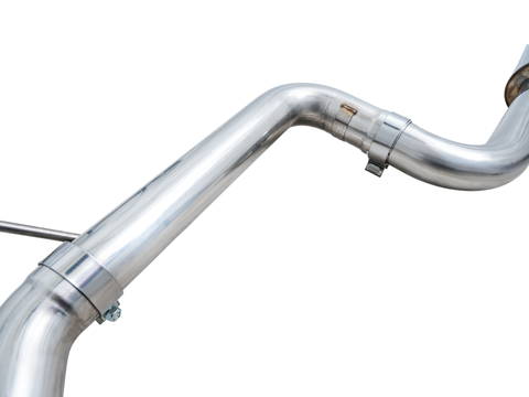 AWE 2022 VW GTI MK8 Track Edition Exhaust - Chrome Silver Tips