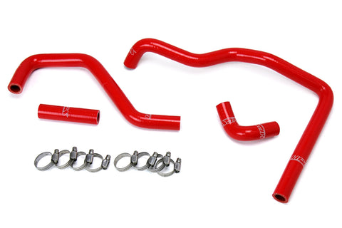 HPS Red Reinforced Silicone Heater Hose Kit for Toyota 84-88 4Runner 22RE Non Turbo EFI LHD