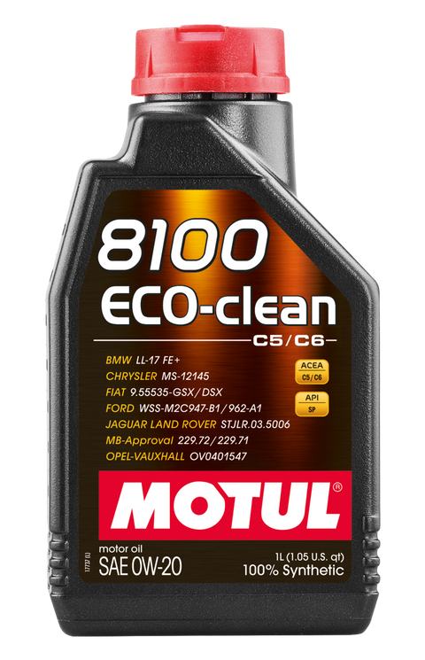 Motul 1L 8100 Eco-Clean 0W20