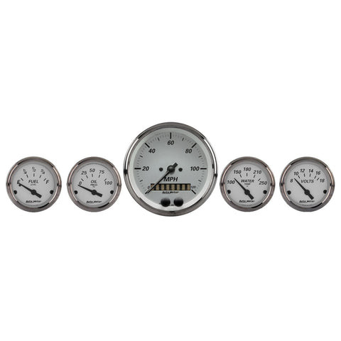 AutoMeter 2-1/16 in. FUEL PRESSURE, 0-100 PSI, SPEK-PRO, BLACK/CHROME