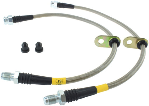 StopTech 2014 Ford Fiesta ST Stainless Steel Rear Brake Lines