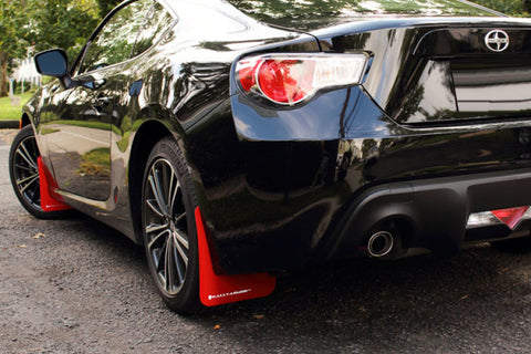 Rally Armor 02-07 Subaru RS/2.5i/WRX/STI (06-07 Wagon Req. Front Flap Mod.) Black Mud Flap BCE Logo