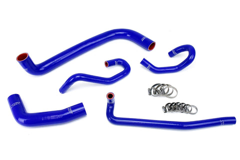 HPS Blue Reinforced Silicone Radiator Heater Hose Kit for Toyota 04-06 Tundra 4.7L V8 Left Hand Drive