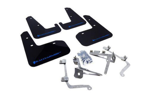 Rally Armor 02-07 Subaru RS/2.5i/WRX/STI (06-07 Wagon Req. Front Flap Mod.) Black Mud Flap BCE Logo