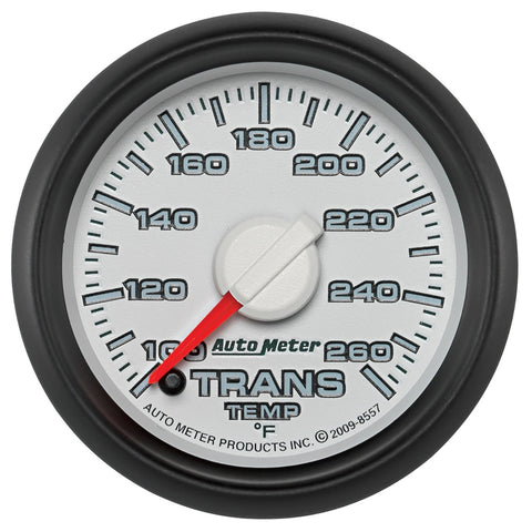 Autometer 2-1/16 in. TRANSMISSION TEMPERATURE, 100-260 Fahrenheit, GEN 3 DODGE FACTORY MATCH
