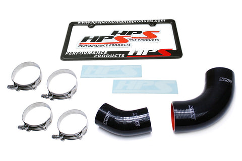 HPS Black Reinforced Silicone Intercooler Hose Kit for Mazda 2006 Mazdaspeed 6 2.3L Turbo