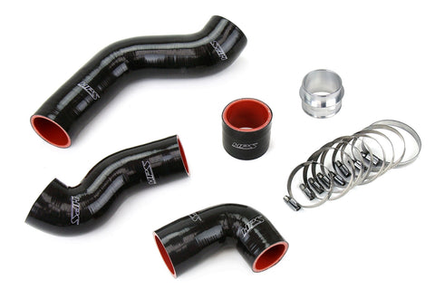 HPS Black Reinforced Silicone Intercooler Hose Kit for Volkswagen 99-06 Golf GTI MK4 1.8T Turbo AWP