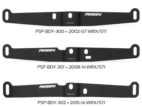 Perrin Performance Bracket For Dual Hella Horns Subaru WRX 2008-2022