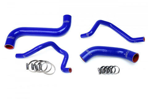 HPS Blue Reinforced Silicone Radiator   Heater Hose Kit for Subaru 2006-2007 Impreza 2.5L Non Turbo Left Hand Drive