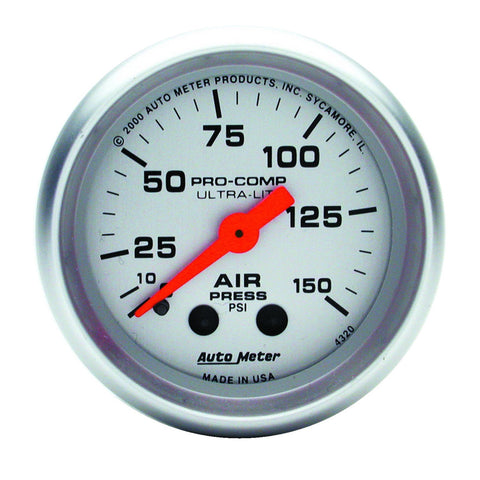 AutoMeter 2-1/16 in. WATER TEMPERATURE, 120-240 Fahrenheit, TRADITIONAL CHROME