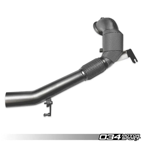 034Motorsport Stainless Steel Racing Downpipe for Mk8 Golf R & Audi 8Y S3