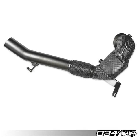 034Motorsport Stainless Steel Racing Downpipe for Mk8 Golf R & Audi 8Y S3