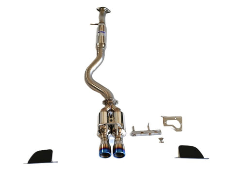 Gr86 Invidia R400 Invidia 22+ Toyota GR Corolla R400 Rolled Titanium Tip Cat-Back ...