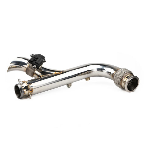 RPM Can-Am X3 E-Valve 3" Electronic Dump Valve Exhaust / Mid pipe (Polished)
