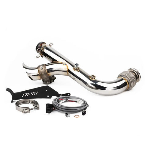 RPM Can-Am X3 E-Valve 3" Electronic Dump Valve Exhaust / Mid pipe (Polished)