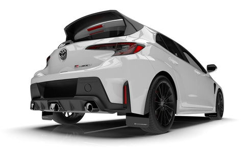 Rally Armor 2023-25 Toyota GR Corolla Black UR Mud Flap Dark Grey Logo