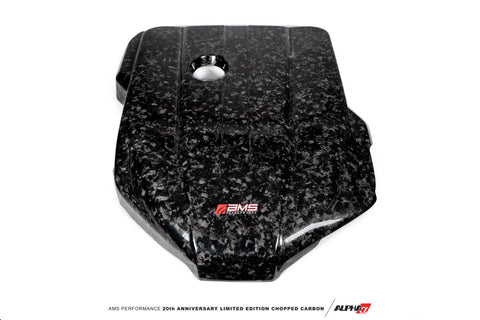 AMS Performance Toyota GR Supra Chopped Carbon Fiber Engine Cover - 20th Anniversary Limited Edition