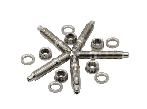 BLOX Racing Stainless Steel Exhaust Manifold Studs 5-Piece Set - M10x1.25 55mm