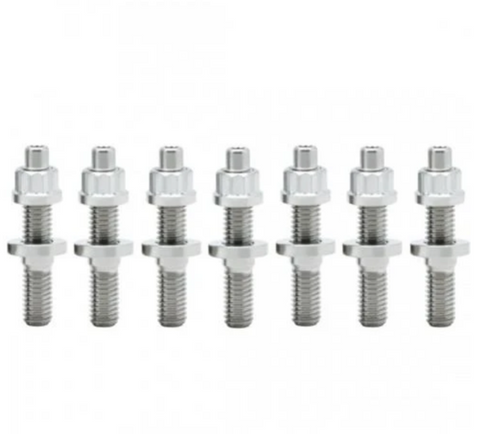 BLOX Racing SUS303 Stainless Steel Exhaust Manifold Stud Kit M8 x 1.25mm 45mm in Length - 9-piece