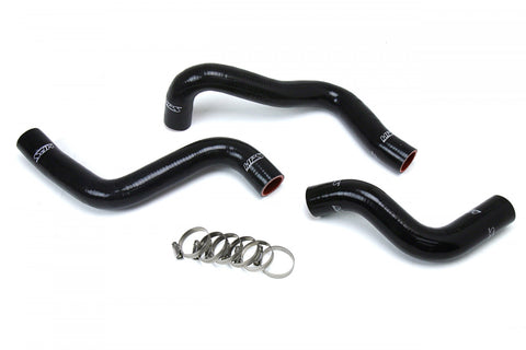 HPS Black Reinforced Silicone Radiator Hose Kit (3pcs Set) Coolant for Mazda 04-11 RX8