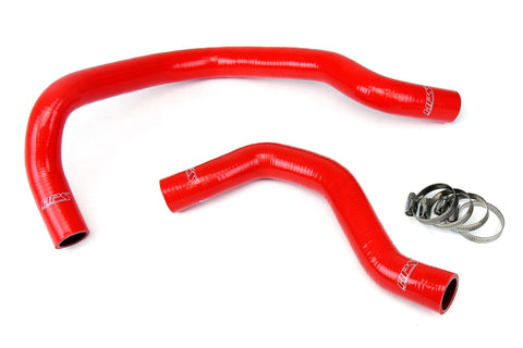 HPS Red Reinforced Silicone Radiator Hose Kit Coolant for Honda 88-91 CRX w/ B16