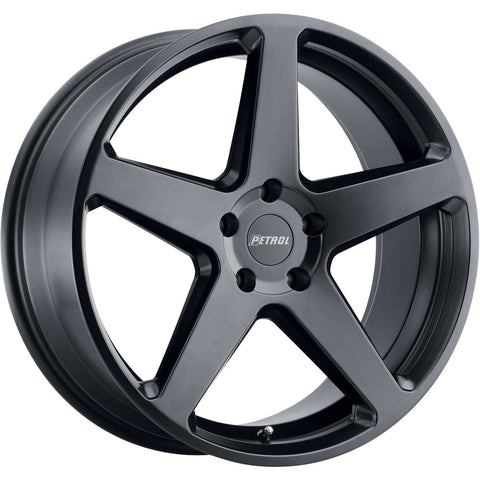 Petrol P2C Cast Alloy wheel - Semi Gloss Black