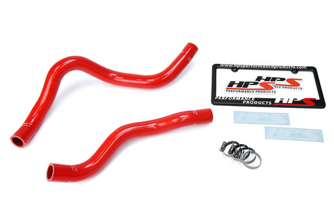 HPS Red Reinforced Silicone Radiator Hose Kit Coolant for Honda 16-18 Pilot 3.5L V6