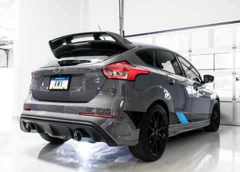 AWE Tuning SwitchPath Catback Exhaust with Remote Diamond Black Tips Ford Focus RS 2.3T 2016-2018