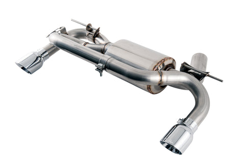 AWE Tuning BMW F3X 335i/435i Touring Edition Axle-Back Exhaust - Chrome Silver Tips (90mm)